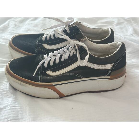 Vans Skool Stacked Sneakers M7 W8.5 - Picture 2 of 7